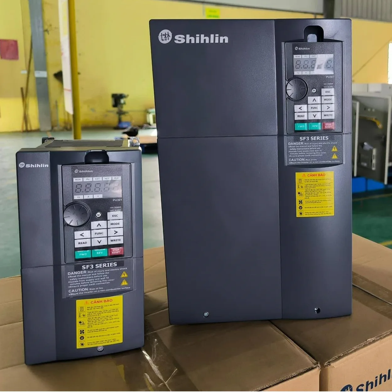 Biến Tần Inverter Shihlin 3P 380V 110kW SF3-043-132K/110KG