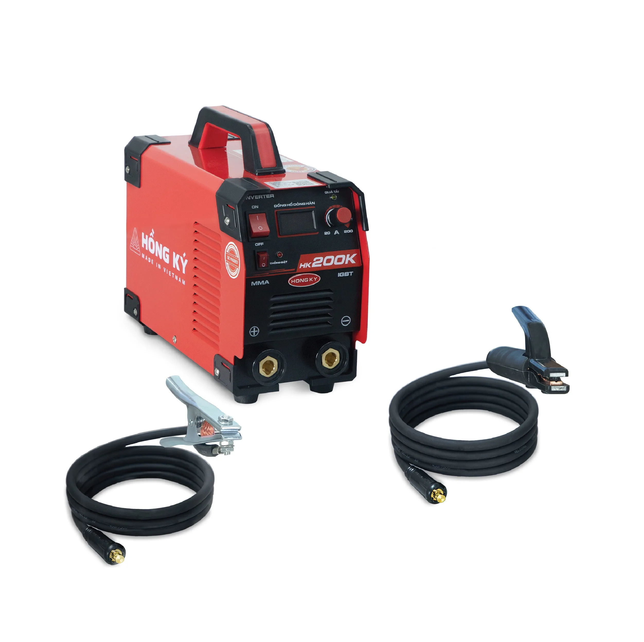 Máy Hàn Que 2.5-3.2mm Điện Tử Hồng Ký HK200K