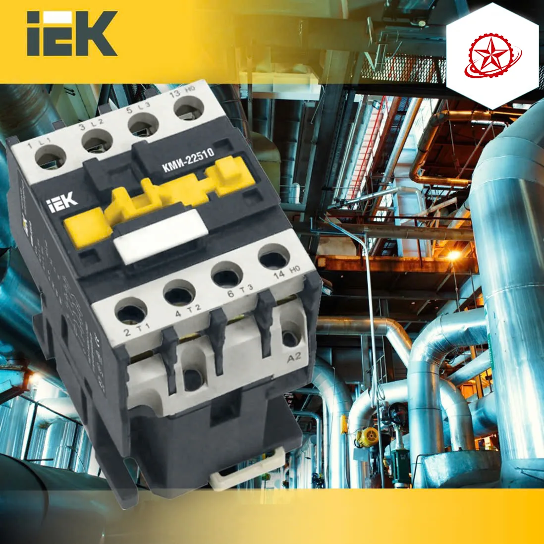 Khởi Động Từ Contactor IEK 9A KKM11-009-230-10