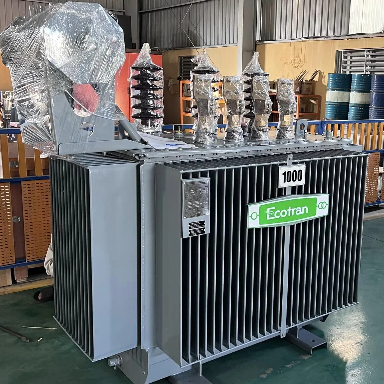 Máy Biến Áp Tranformer Ecotran Amorphous 22/0.4kV 1000KVA