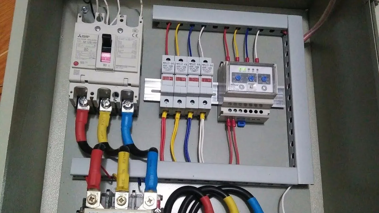 Tủ Điện Nguồn Bảo Vệ Chống Mất Pha 100A TMP-100