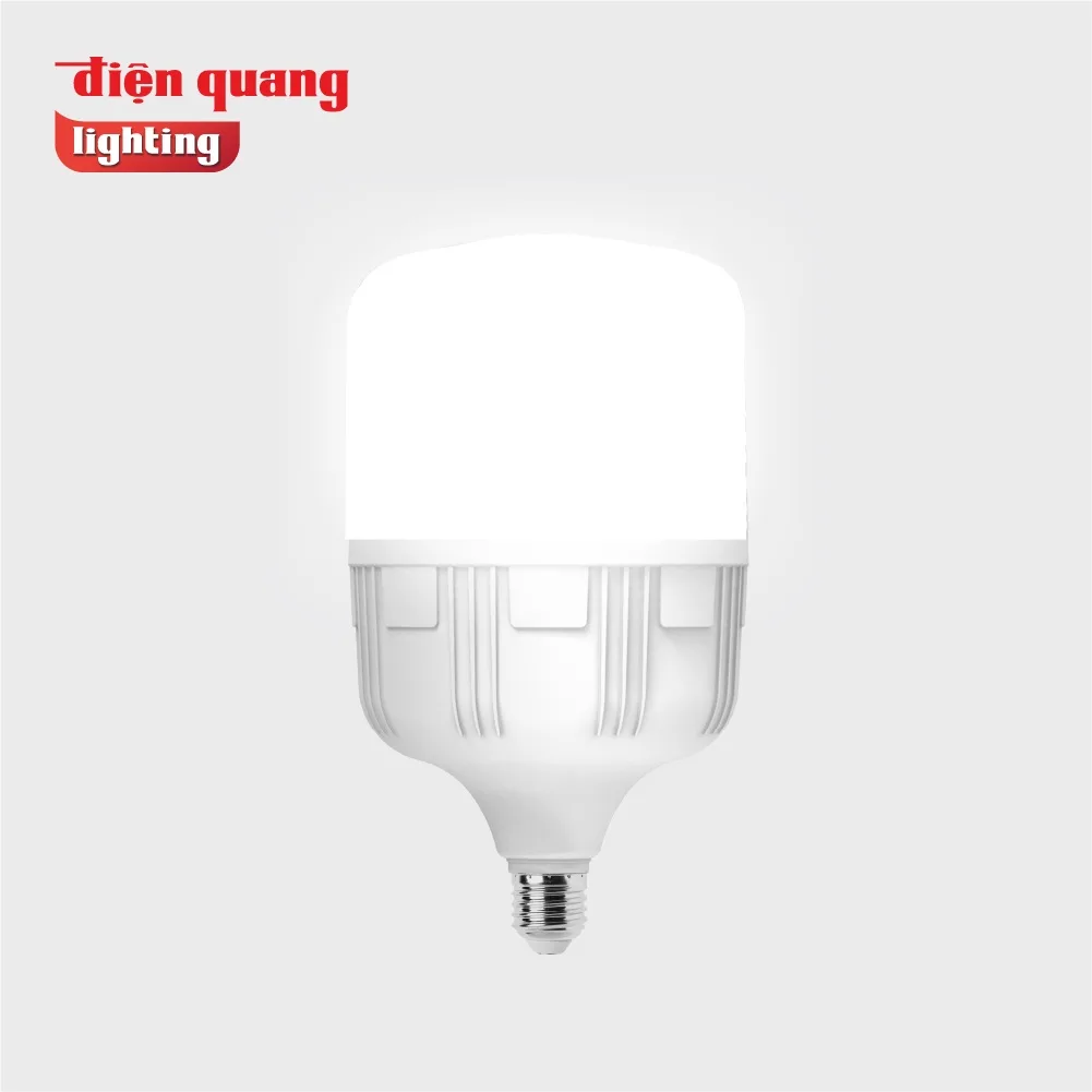 Bóng Đèn Led Búp Trụ Tròn Bulb Ánh Sáng Trắng Điện Quang ĐQ BU10 50W