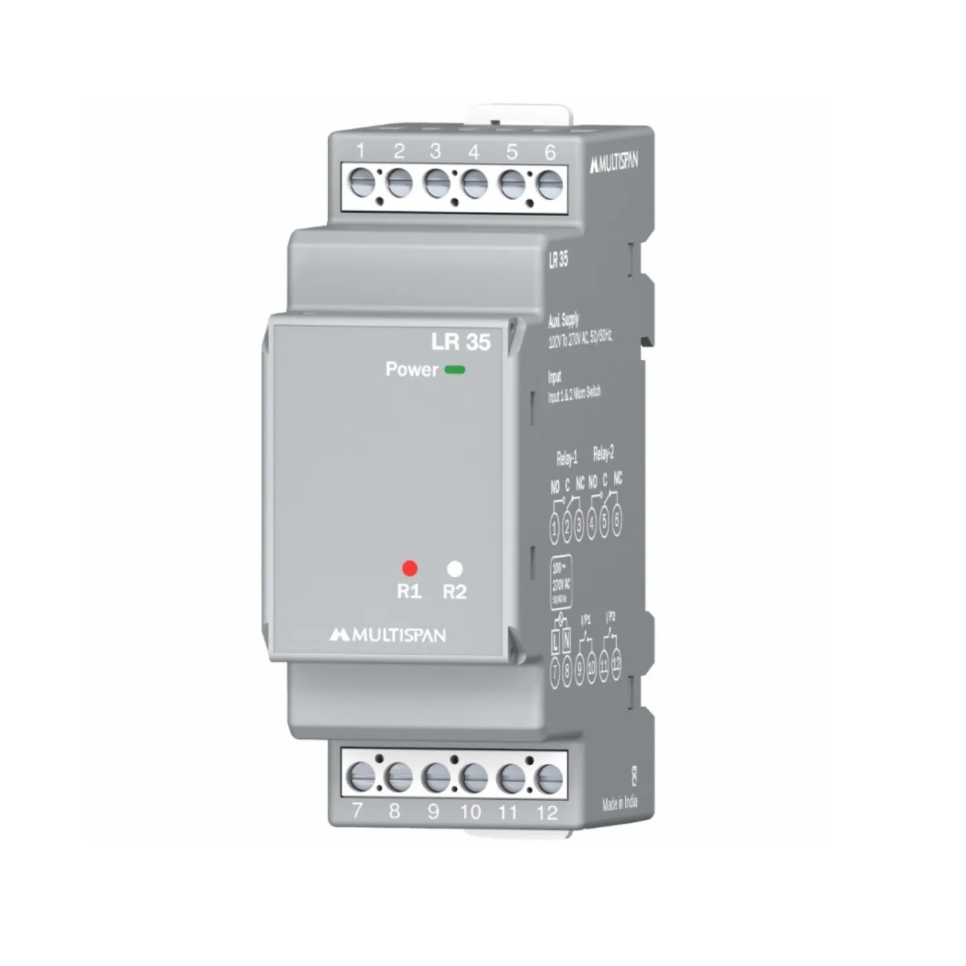 Rờ Le Điều Khiển 2 Bơm Chạy Luân Phiên Multispan LR-35