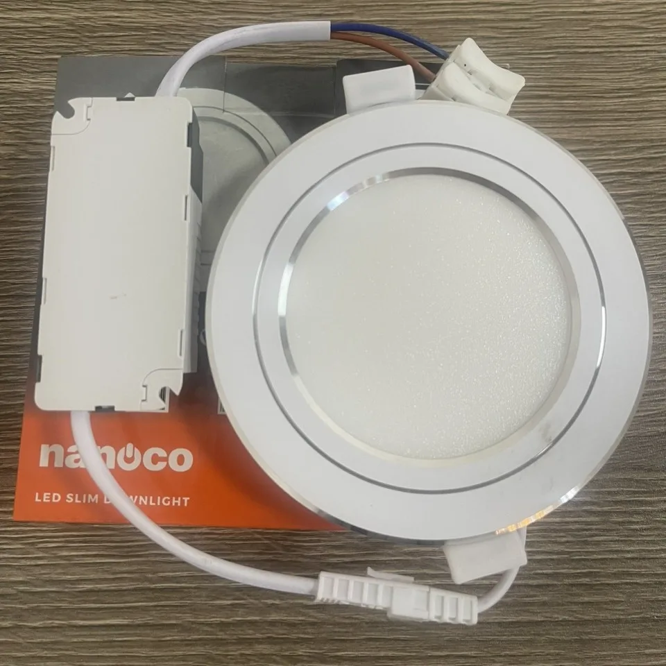 Đèn Led Âm Trần Downlight Nanoco 9W Trắng NSD096S110