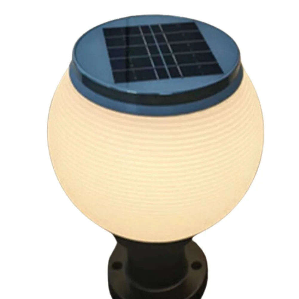 Đèn Năng Lượng Mặt Trời Solar Gắn Trên Đầu Trụ Cổng Nanoco NTZ08250
