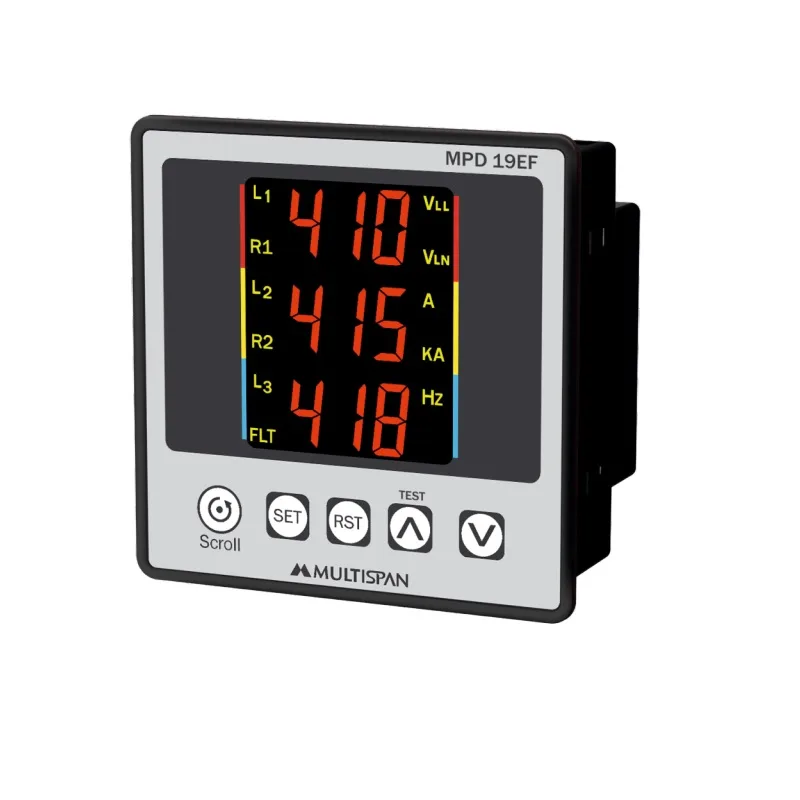 Rờ Le Bảo Vệ Chạm Đất Và Quá Dòng Kết Hợp Bảo Vệ Pha Multispan MPD 19EF-E3-00