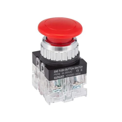 Nút Nhấn Nhả Dừng Khẩn Cấp Phi 25 Sungho PR-25E-1R