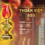 Đèn Điện Trang Trí Trưng Bàn Thờ Mẫu Đèn Dầu Sopoka TV-999