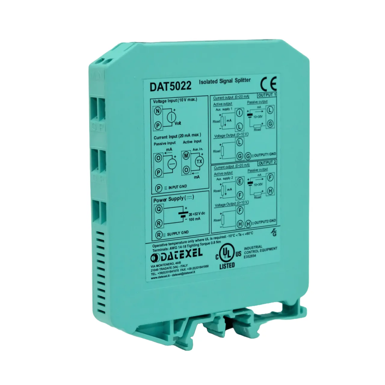Bộ Chia Tín Hiệu Analog 1 Vào 2 Ra Datexel DAT5022
