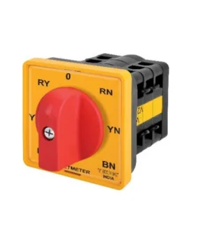 Công Tắc Đo Điện Áp 7 Vị Trí Gắn Mặt Tủ Điện Teknic R6V23461Y