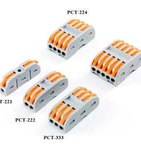 Cút Nối Dây Điện Nhanh Vào 3 Ra 3 PCT-333