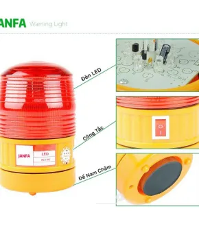 Đèn Chớp Cảnh Báo Dùng Pin LTD-5088