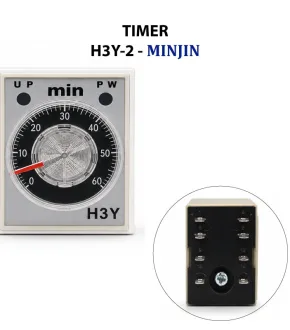 Rờ Le Thời Gian Hẹn Giờ Timer 14 Chân Dẹp H3Y-4