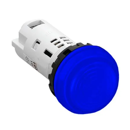 Đèn Led: Loại Unibody, Mặt Lồi YW series IDEC YW1P-2UQM3S